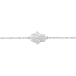 Histoire d'Or Bracelet Sarah Argent Blanc
