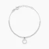 Histoire d'Or Bracelet Satheen Argent Blanc Oxyde De Zirconium