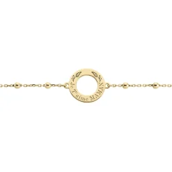 Histoire d'Or Bracelet Savas Plaqué Or Jaune