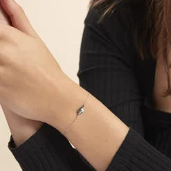 Histoire d'Or Bracelet Sculptural Or Blanc Diamant