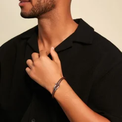 Histoire d'Or Bracelet Seb Acier Blanc