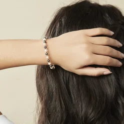 Histoire d'Or Bracelet Selsabile Or Jaune Perle De Culture