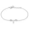 Histoire d'Or Bracelet Sevinc Argent Blanc