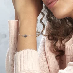 Bracelet Shereen Argent Blanc-Histoire d'Or Outlet