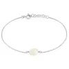 Histoire d'Or Bracelet Sirene Argent Blanc Nacre