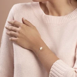 Histoire d'Or Bracelet Sirene Argent Blanc Nacre