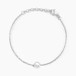 Bracelet Sixties Argent Blanc-Histoire d'Or Sale