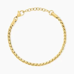 Bracelet Sloane Acier Jaune-Histoire d'Or Outlet