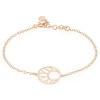 Histoire d'Or Bracelet Slorane Argent Rose