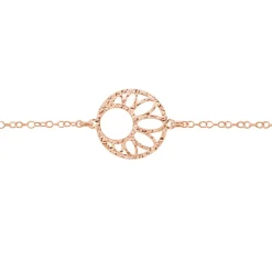 Histoire d'Or Bracelet Slorane Argent Rose
