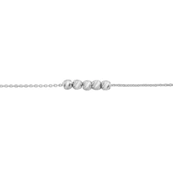 Bracelet Soukamba Argent Blanc-Histoire d'Or Clearance