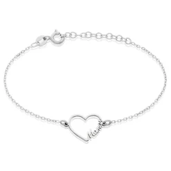 Histoire d'Or Bracelet Soumia Argent Blanc