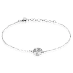 Histoire d'Or Bracelet Steenie Argent Blanc