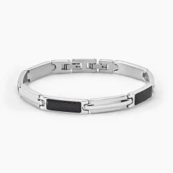 Bracelet Street Acier Blanc-Histoire d'Or Discount