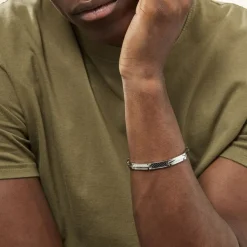Bracelet Street Acier Blanc-Histoire d'Or Discount