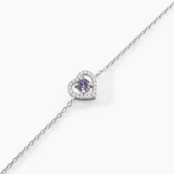 Bracelet Suzon Argent Blanc Oxyde De Zirconium-Histoire d'Or