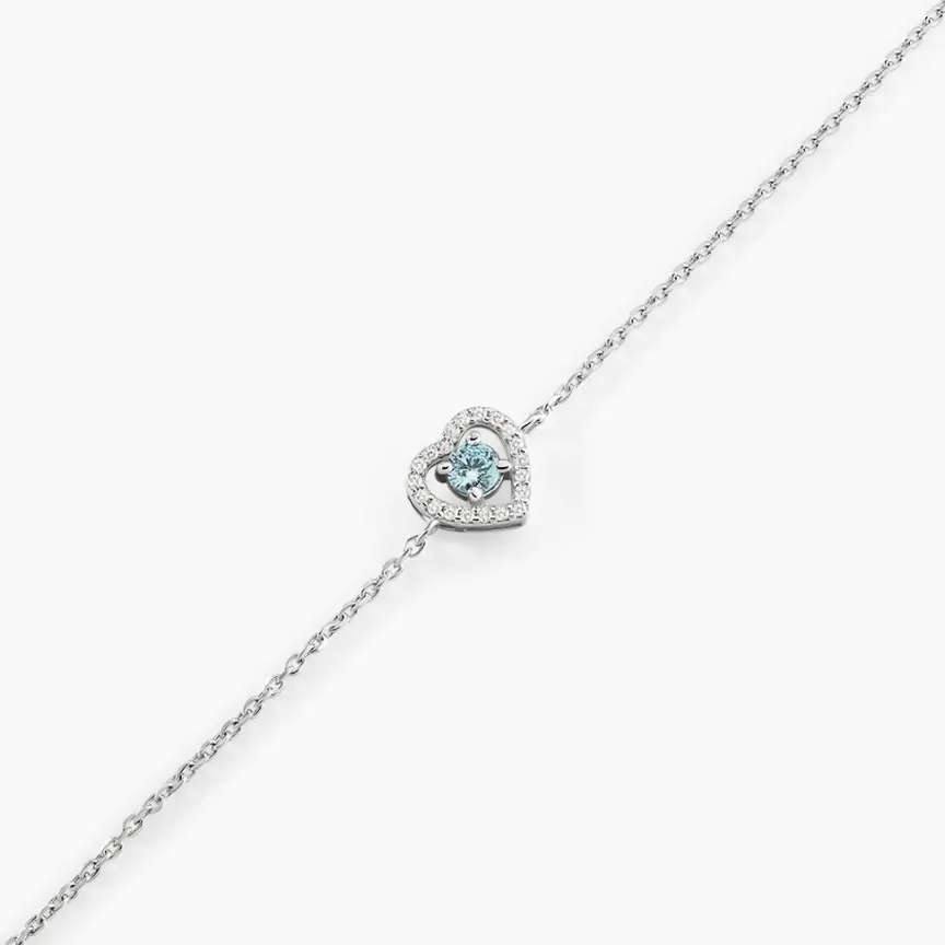 Bracelet Suzon Argent Blanc Oxyde De Zirconium-Histoire d'Or New