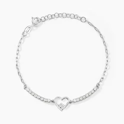 Bracelet Syliana Argent Blanc Oxyde De Zirconium-Histoire d'Or Best