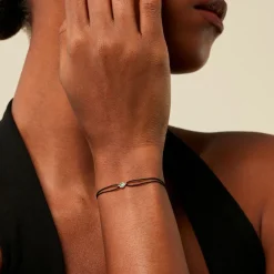 Histoire d'Or Bracelet Tere Or Jaune Emeraude