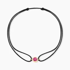 Histoire d'Or Bracelet Tere Or Jaune Rubis