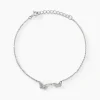 Histoire d'Or Bracelet Thecla Argent Blanc Oxyde De Zirconium