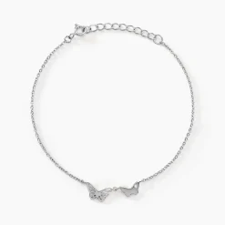 Histoire d'Or Bracelet Thecla Argent Blanc Oxyde De Zirconium