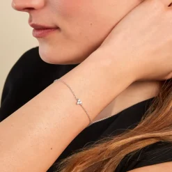 Bracelet Thylane Argent Blanc Oxyde De Zirconium-Histoire d'Or Hot