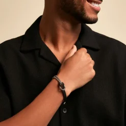 Bracelet Thymeo Acier Blanc-Histoire d'Or