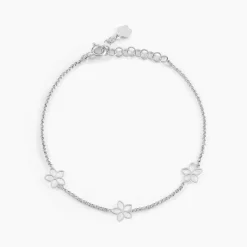 Histoire d'Or Bracelet Tinou Argent Blanc