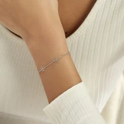 Histoire d'Or Bracelet Tinou Argent Blanc