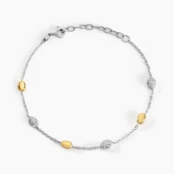 Bracelet Tiwa De Zirconium-Histoire d'Or