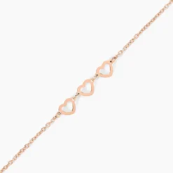 Histoire d'Or Bracelet Trinity Argent Rose