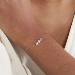 Histoire d'Or Bracelet Ursulla Or Blanc Diamant