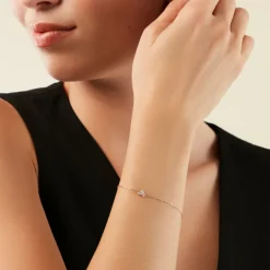 Bracelet Usoa Or Jaune Diamant Synthétique-Histoire d'Or Sale