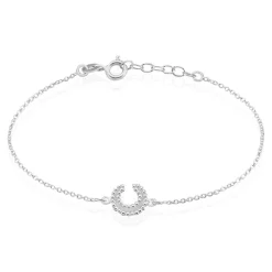 Histoire d'Or Bracelet Vaea Argent Blanc