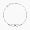 Histoire d'Or Bracelet Vanilla Argent Blanc