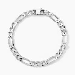 Bracelet Vivian Maille Alternee 1/3 Argent Blanc-Histoire d'Or Best