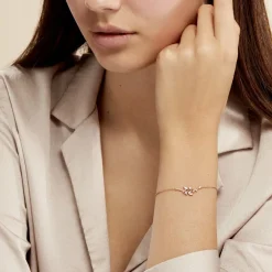 Bracelet Wendy Argent Rose Oxyde De Zirconium-Histoire d'Or Outlet