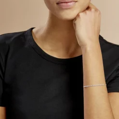 Bracelet Whitney Argent Blanc Oxyde De Zirconium-Histoire d'Or Online