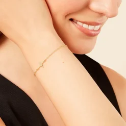 Histoire d'Or Bracelet Wiem Argent Doré