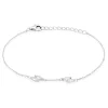 Histoire d'Or Bracelet Winter Sweetness Argent Blanc Oxyde De Zirconium