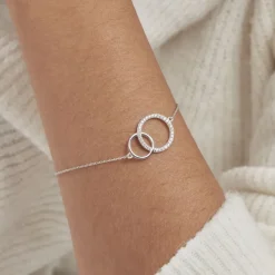 Bracelet Yalaz Argent Blanc Oxyde De Zirconium-Histoire d'Or Discount