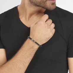 Histoire d'Or Bracelet Yannik Acier Blanc