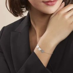 Bracelet Yrina Argent Blanc-Histoire d'Or Hot