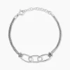 Bracelet Yutan Argent Blanc-Histoire d'Or
