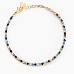 Bracelet Zoelia Plaqué Or Jaune Pierres De Synthèse-Histoire d'Or Discount