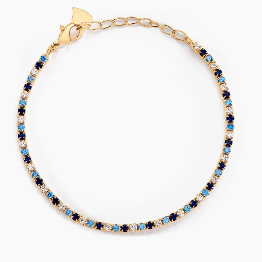 Bracelet Zoelia Plaqué Or Jaune Pierres De Synthèse-Histoire d'Or Discount