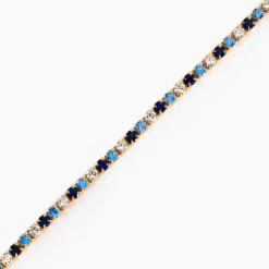 Bracelet Zoelia Plaqué Or Jaune Pierres De Synthèse-Histoire d'Or Discount