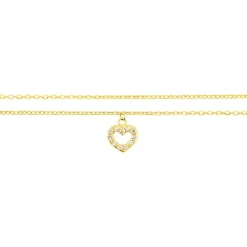 Histoire d'Or Chaine De Cheville Salome Or Jaune