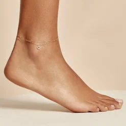 Histoire d'Or Chaine De Cheville Salome Or Jaune